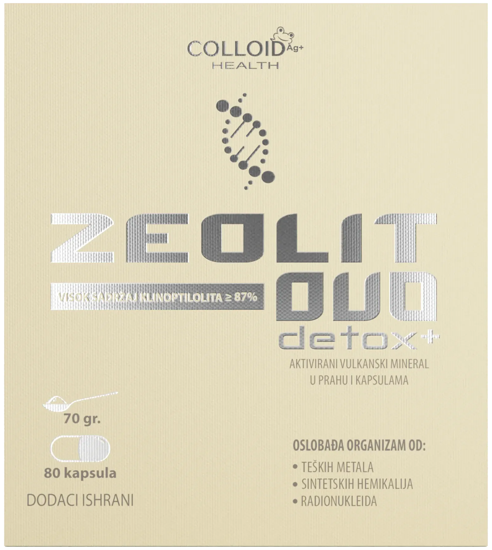 Zeolit Duo Detox+ package