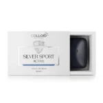 Silver sport activated carbon sapun